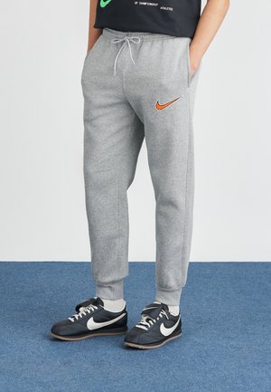 NEO VARSITY - Donji dijelovi trenirke - grey heather/smoke grey/black