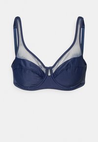 Não selecionado, navy blue