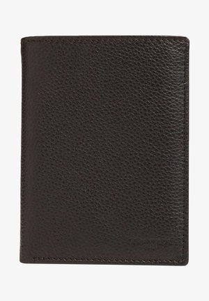 Le Tanneur MOYEN ZIPPÉ VOLETS CHARLES - Monedero - Noir