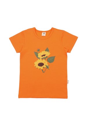 Print T-shirt - orange