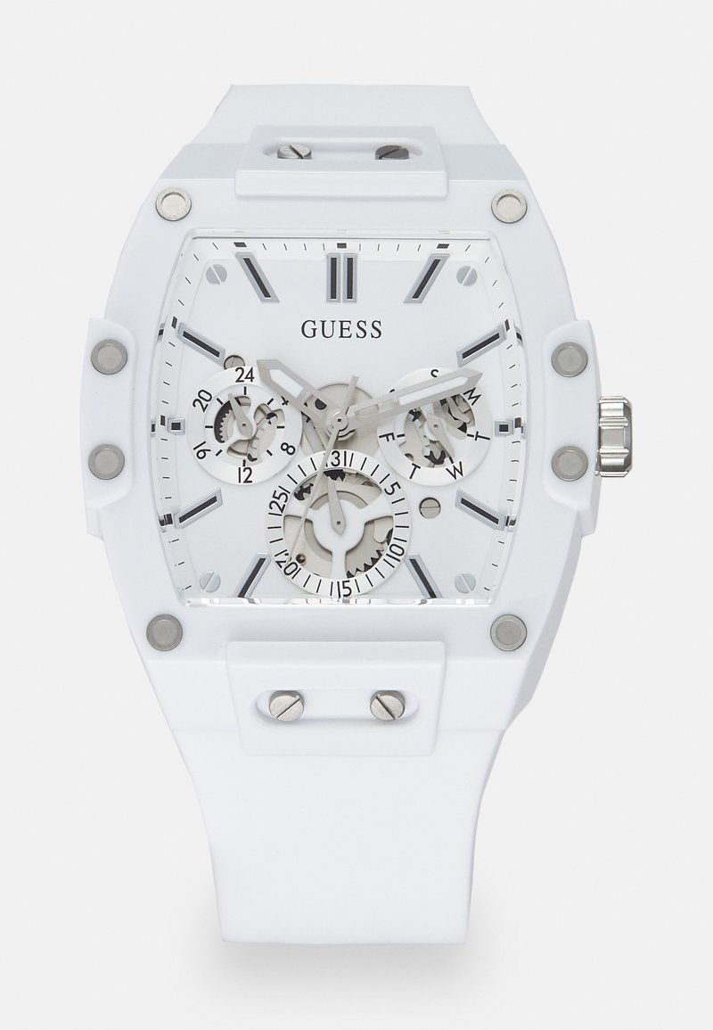Guess TREND Chronograph watch silver/white Zalando.co.uk