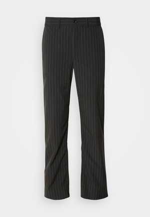 Scotch & Soda, OTIS STRAIGHT FIT TAILORED PINSTRIPE - Chino - dark grey melange