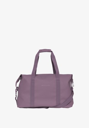 Lilla Beckmann duffelbag med to håndtak, avtakbar skulderrem og glidelåslukking på toppen.