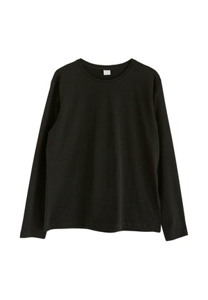 Långärmad tröja - black