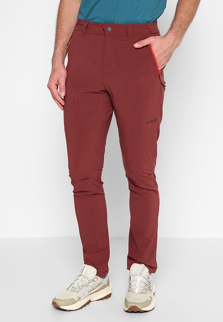 Columbia Outdoorbroeken rood Columbia Outdoorbroeken rood