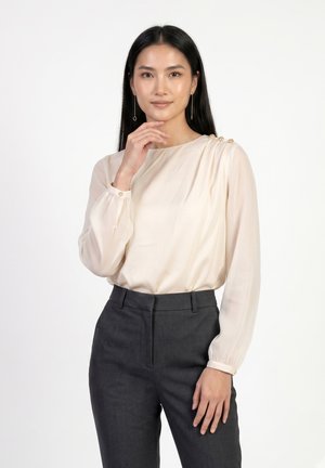 Anna Field by Zalando, CHIFFON SLEEVE - Блуза - ivory