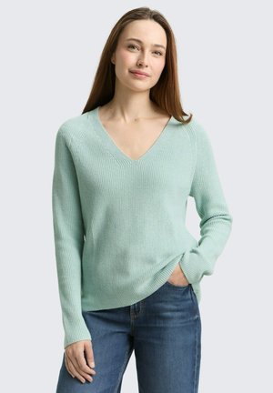 PULLOVER MIT V-AUSSCHNITT - Trui - blue haze