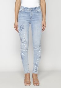 Koroshi Slim fit jeans - light blue