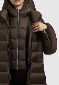 khujo MALEE - Winter coat - dunkelbraun