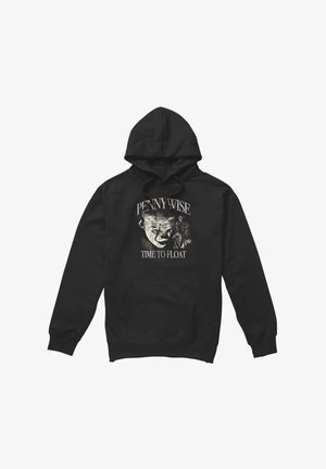 Cotton Soul, WELCOME TO DERRY TIME TO FLOAT PENNYWISE - Hoodie - black