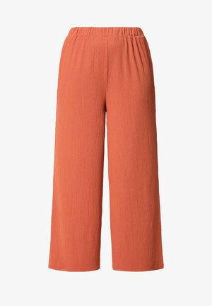 Yours Clothing, PLUS SIZE WIDE LEG TROUSERS - Pantaloni - orange