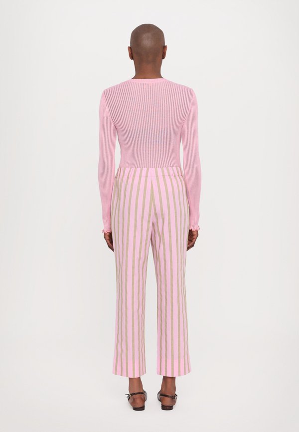 ELASTICATED STRAIGHT PANTS - Trousers4