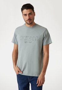 Guess Majica kratkih rukava s printom - hellgrau