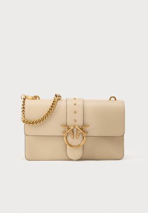 LOVE ONE CLASSIC - Τσαντάκι - beige/grigio fumo/antique gold-coloured