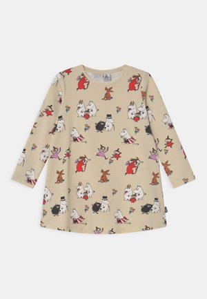 MOOMIN - Vestito di maglina - light beige