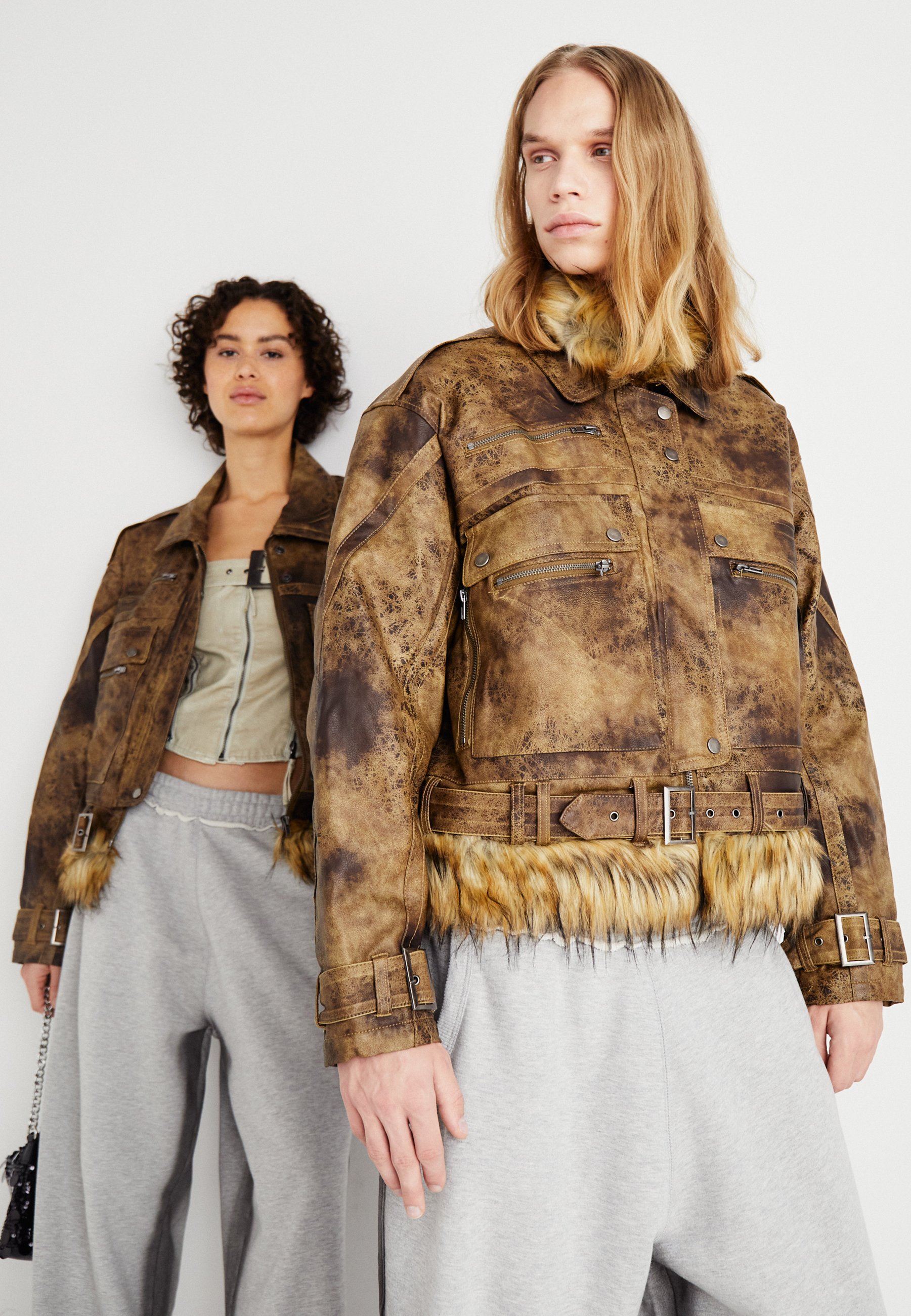 ジャケット・アウター jaded london jacket Alloy Vegan Leather Bomber Jacket | Jaded London | Clothing