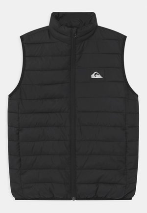 SCALY SLEEVELESS YOUTH - Väst - black