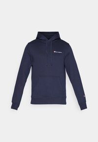 ICONS HOODIE SMALL LOGO - Jersey con capucha - dark blue