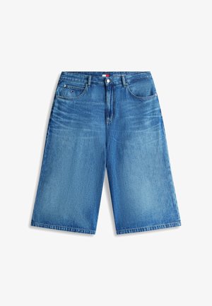 Tommy Jeans, THEO FADED LOOSE DENIM SHORTS - Denimové šortky - denim dark