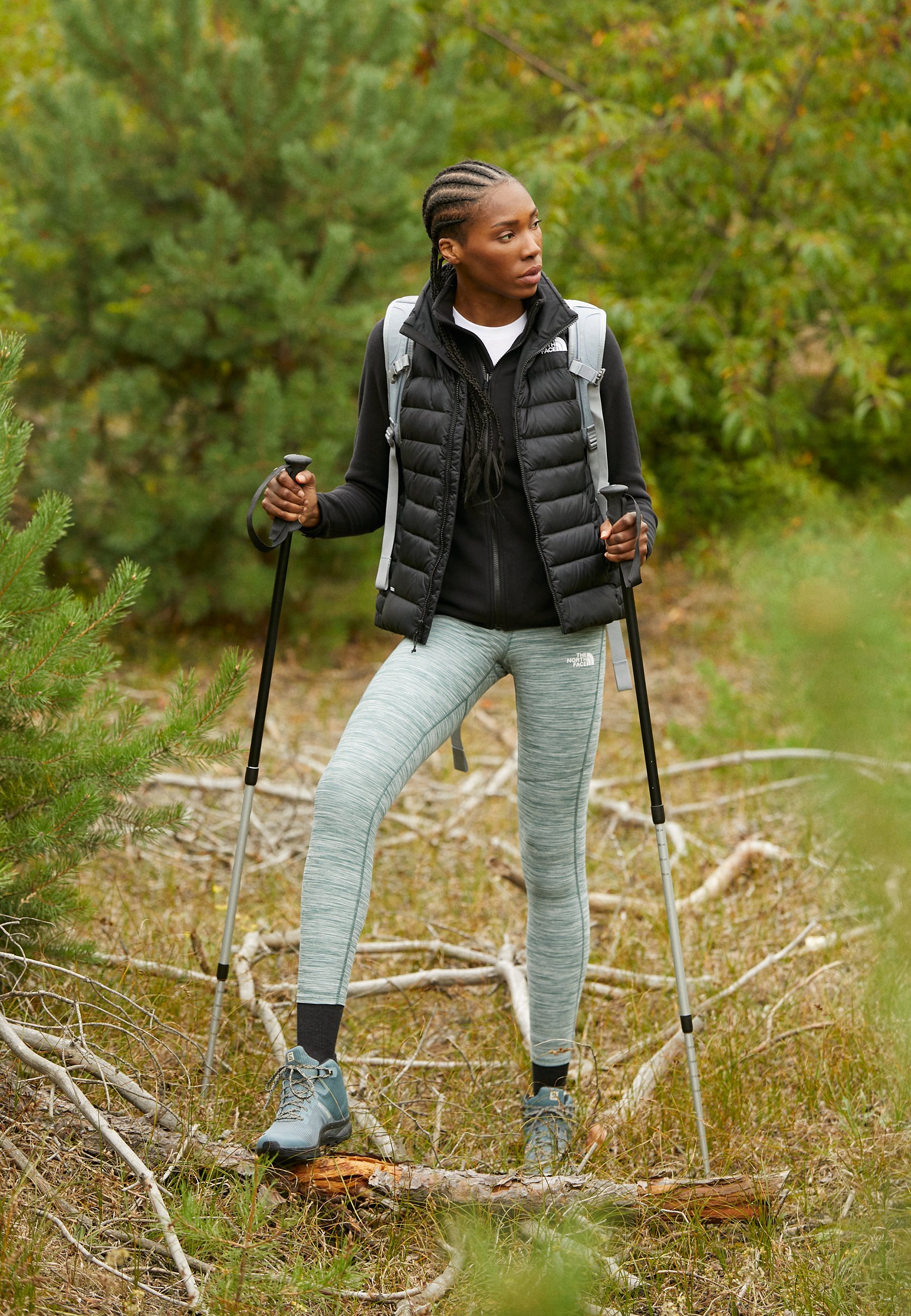 Salomon OUTLINE PRISM MID GTX Hiking Shoes Stormy Weather black Salomon OUTLINE PRISM MID GTX Hiking Shoes Stormy Weather black