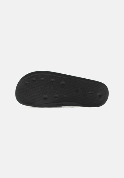 GCDS ESSENTIALS LOGO SLIDE UNISEX - Μιουλ - black