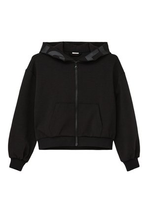 s.Oliver, Sweatjacke - schwarz