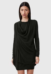 AllSaints DRINA - Stickad klänning - black
