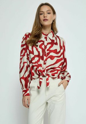 JASSIE TIE - Skjortebluser - barn red print