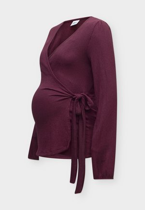 ONLY MATERNITY, OLMMELLY - T-shirt à manches longues - fig