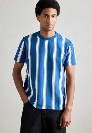 T-shirt estampada - dark blue/multi