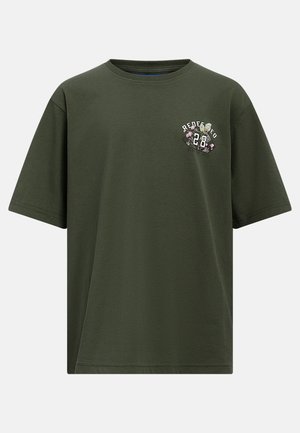 Redefined Rebel, JAKE TEE BOXY FIT UNISEX - Тениска с щампа - agave green