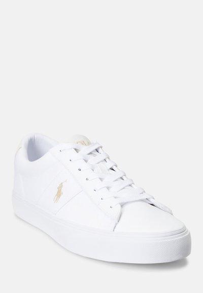 Polo Ralph Lauren SAYER CANVAS LOW TOP SNEAKER - Tenisky - white