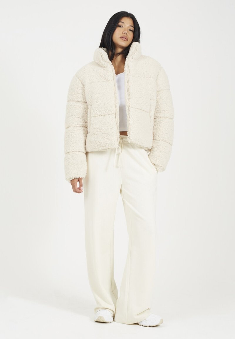 Brave Soul Winterjas crème