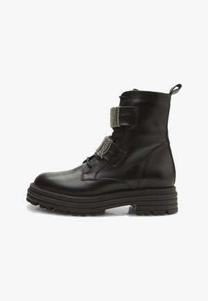 Cowboy-/Bikerlaarsjes - nero
