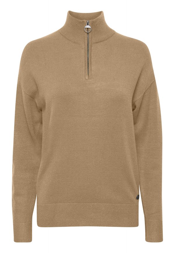 OXRITA - Jumper - tannin melange2