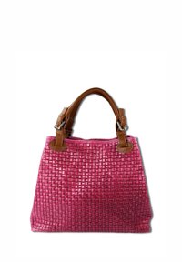 DrachenLeder TOSCANTO - Handtas - pink braun