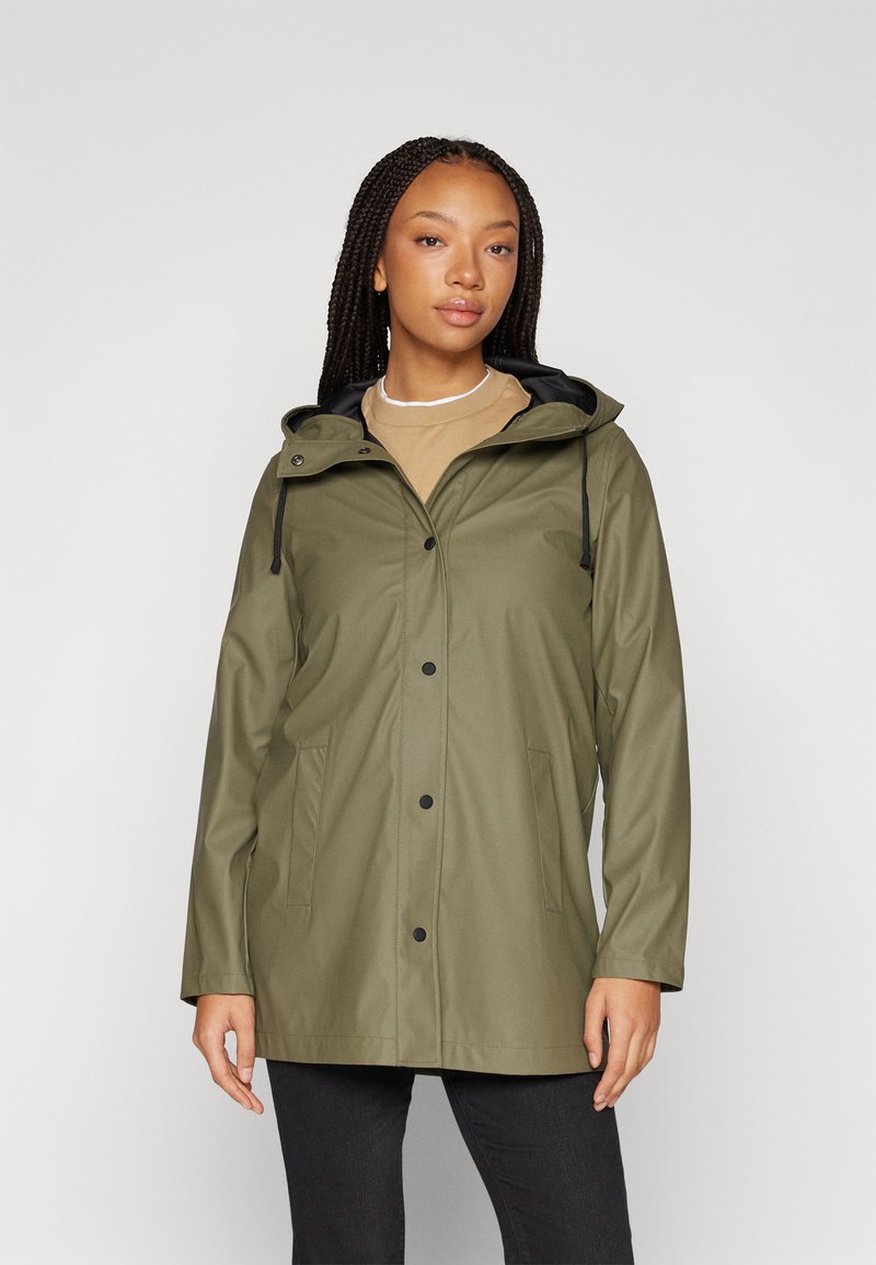 ONLY - ONLNEWELLEN RAINCOAT - Impermeable - kalamata, Ampliar