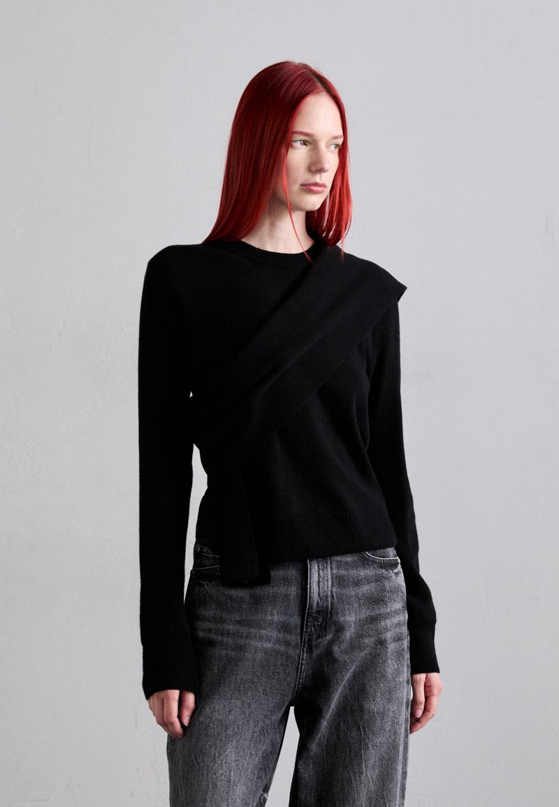 MM6 Maison Margiela CREWNECK - Maglione - black