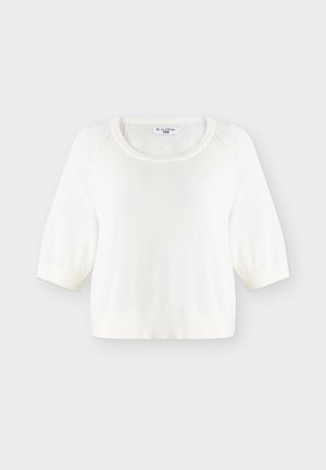 Marc O'Polo DENIM, PULLOVERS - Βασικό μπλουζάκι - creamy white