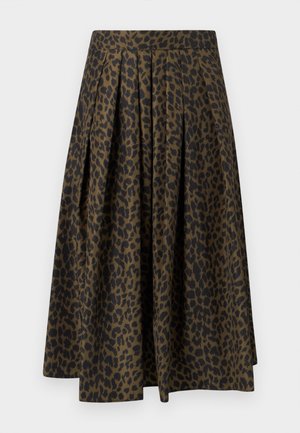 GONNA FULGORA - Φούστα σε γραμμή Α - khaki