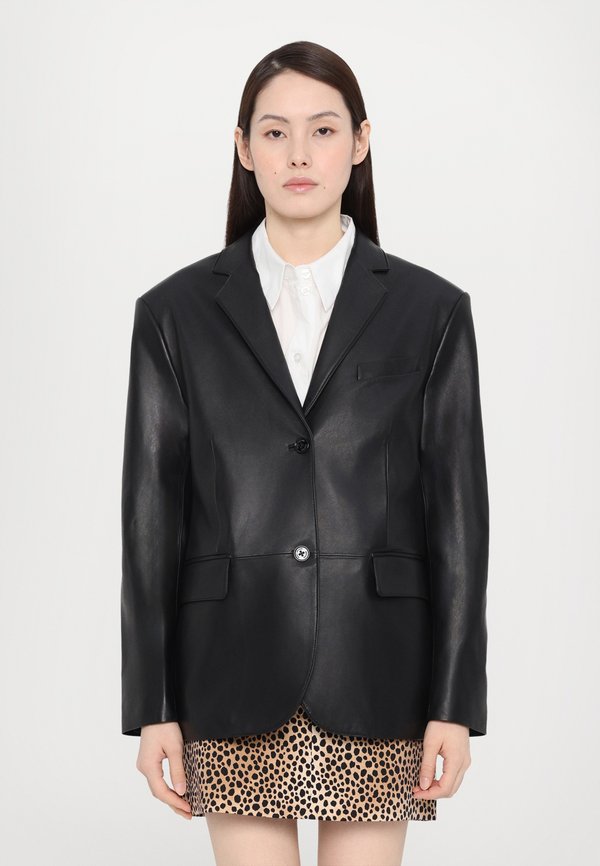 OVERSIZED  - Leather jacket