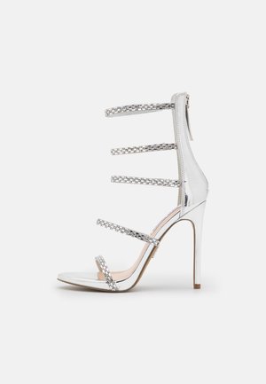 Steve Madden Sandales à talons hauts - silver-coloured
