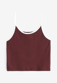 Next SET  - REGULAR FIT - Kardigan - berry red