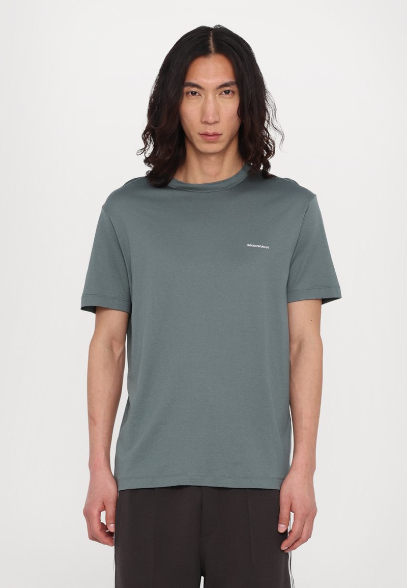 Emporio Armani - T-shirt basique - balsam green, Agrandir