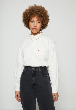 ZOEY PLEAT UTILITY - Overhemdblouse - ecru crew