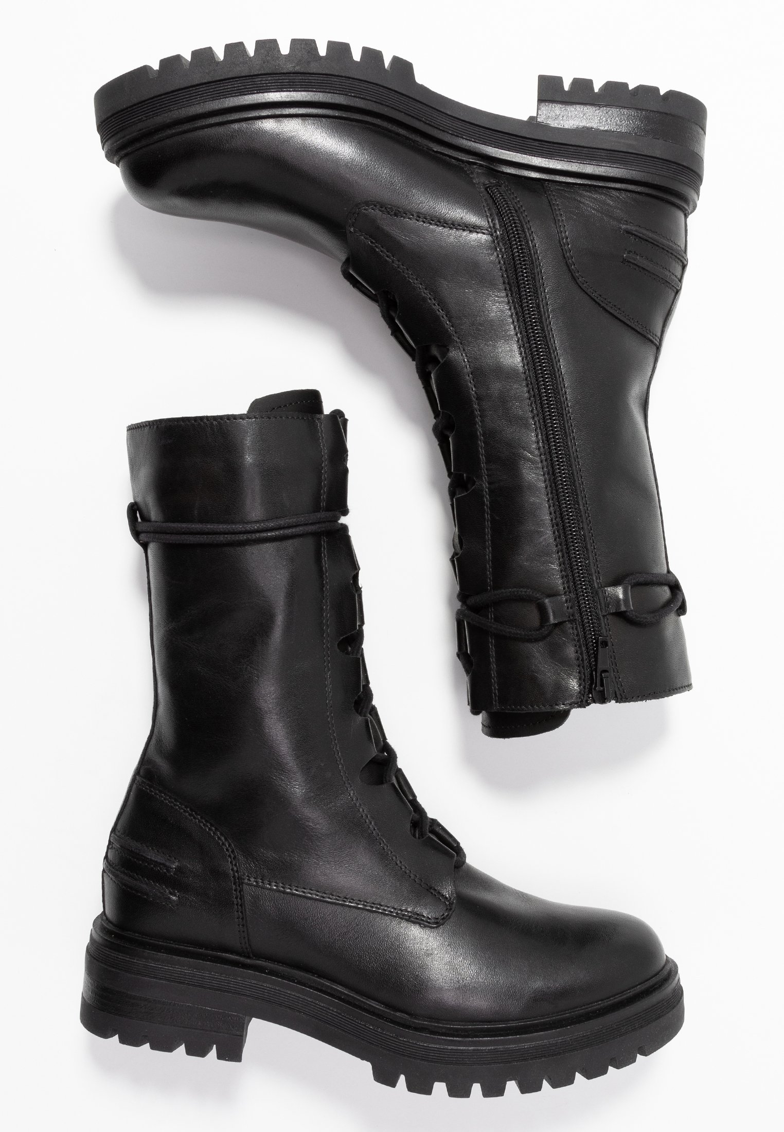 zalando botines negro mujer