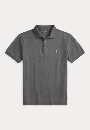 CUSTOM SLIM FIT STRETCH MESH POLO SHIRT - Polo shirt - smoke