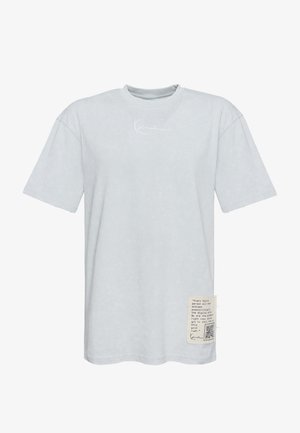 SMALL SIGNATURE DESTROYED TEE UNISEX - Nyomott mintás póló - blue