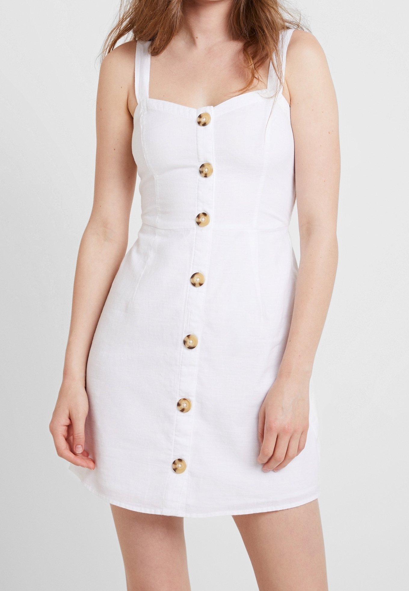 Abercrombie & Fitch Shirt dress - olive - (Pre-owned) - Zalando.ie
