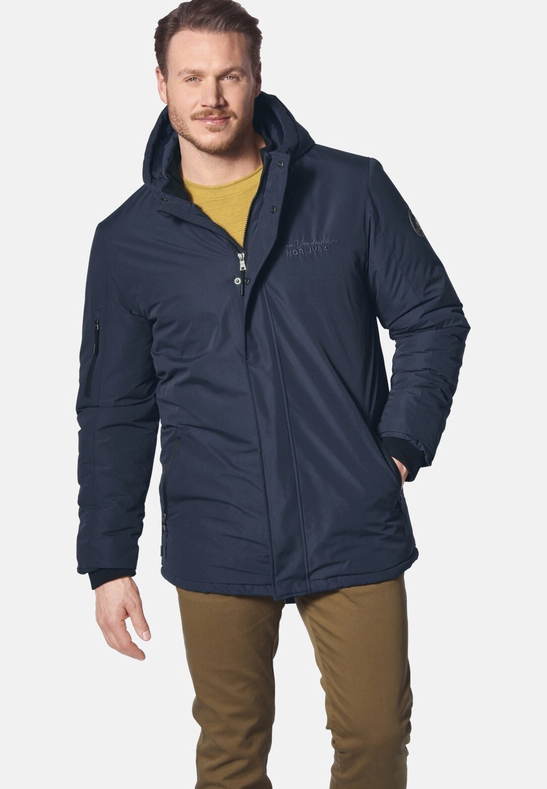 Chemise De Nuit Homme Jan Vanderstorm Arwid - 100% Coton - Grandes Tailles (jusqu'à 62) - Confortable